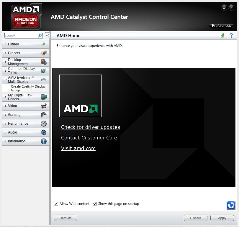 How to Setup AMD Eyefinity on multiple projectors ImmersaView